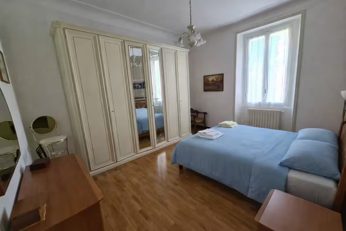 Bedroom 1 with wardrobe and natural light